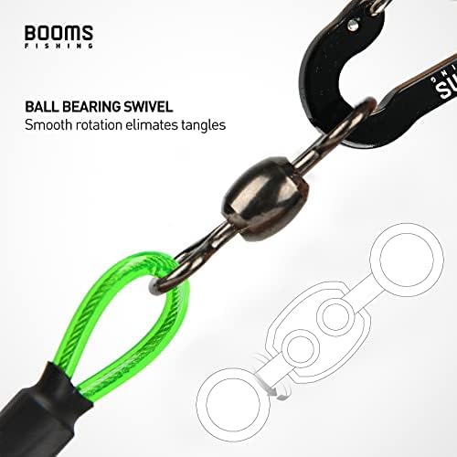 Booms Fishing T02 Fishing Pole Tether, Kayak Paddle Leash, Paddle Board Fishing Accessories, Heavy Duty Fishing Lanyard for Fishing Tools/Rods/Paddles - Image 5