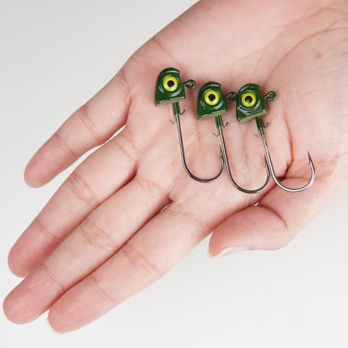 Fish Eye Swimbait Fishing Jig Heads for Bass Fresh&Saltwater - Image 5
