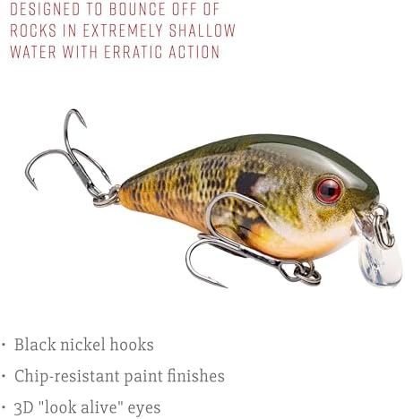 Strike King KVD 1.5 Shallow Square Bill Crankbait - Image 4