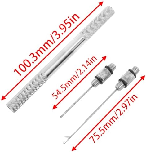 Aluminum Alloy Bait Needle and Drill Double-Ended Fishing Rig 1Pack - Image 4