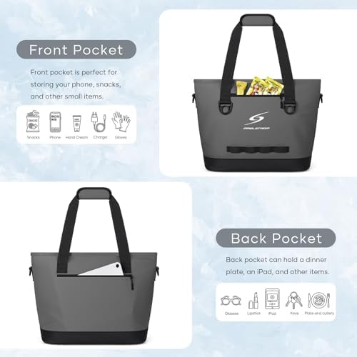 Maelstrom 30 Can Insulated Cooler Bag, Leakproof Soft Ice Chest - Image 6