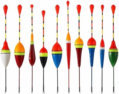 Oval Spring Slip Floats with Foam, Bobber Stopper Spring Stick Slip for Trout, Bass, Catfish, Carp, Lake and General Float Fishing Tackle Use by Unknown