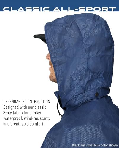 FROGG TOGGS Men's Classic All-Sport 3-Layer Waterproof Breathable Rain Suit - Image 4