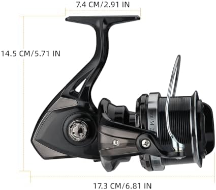 Big Game Surf Spinning Fishing Reel, 44Lbs Max Drag Saltwater Fishing Reels - Image 2