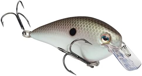Strike King KVD 1.5 Hard Knock Fishing Lure, 3/8 oz, 3D Lifelike Eyes by StrikeKing