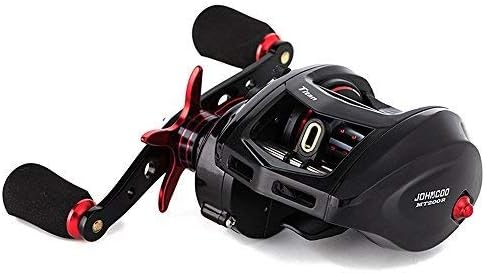 JOHNCOO Titan Baitcasting Reel Max Drag 13 Kgs Big Fish Fishing Reel for Saltwater and Freshwater Heavy Duty by JOHNCOOFishingTackle