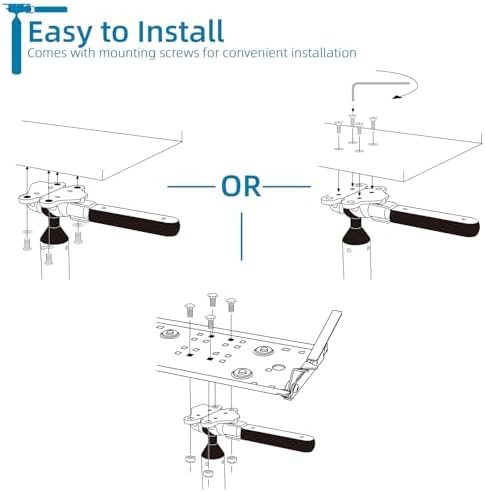 Grill Mount Rod Holder Mount for Boat Rectangular Grills/Bait Fillet Table - Image 5
