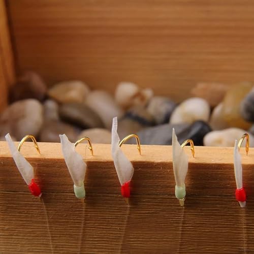 Fishing Bait Rigs Saltwater Surf Fishing Lures Bait Rig with Real Fish Skin Glow Beads Sharp Hooks Swivels Surf Fishing Rigs Sea Bass Cod Herring Hook Rig Size 4 6 8 - Image 6