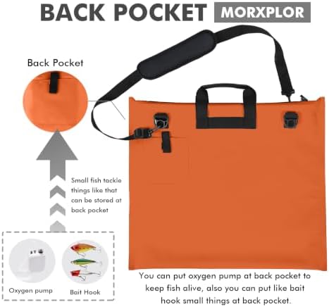 MORXPLOR Fish Bag Heavy Duty Tournament Fishing Weigh in Bag 26x23 inches - Image 3