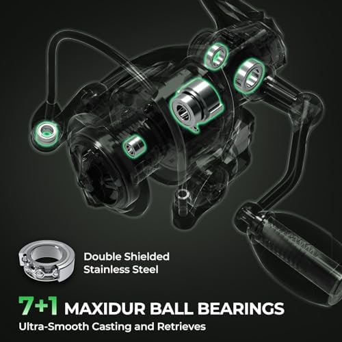 KastKing Spartacus II Twin-Tip Fishing Rod and Reel Combo - Image 6