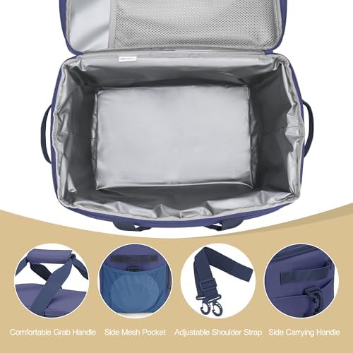 48 Can Insulated Soft Sided Collapsible Cooler Bag Ice Chest - Image 5