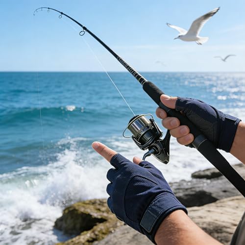 Heavy Duty Spinning Reel Metal Body with CNC Machined Spool 55LB Max Drag 6/8+1 Bearings Ultra Smooth 4.6/4.8:1 High Speed Gear Ratio Saltwater Freshwater Fishing Reel for 8000 to 14000 Series - Image 2
