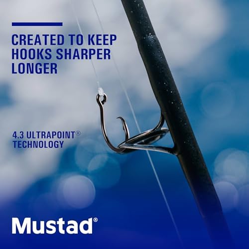 Mustad Demon Perfect Inline Circle Hook 39954NP - 1X Fine Fishing Hooks, Up Eye, Ideal for Saltwater and Freshwater Species, Original Patented Circle Hook Design, Inline Hooks - Image 4