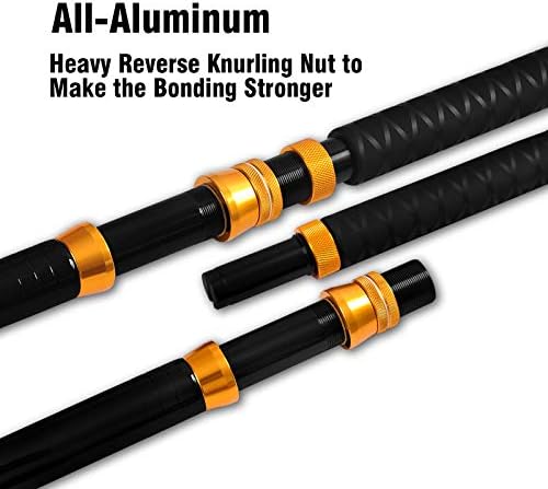Fiblink Bent Butt Fishing Rod 2-Piece Saltwater Offshore Trolling Rod Big Game Roller Rod Conventional Boat Fishing Pole - Image 4