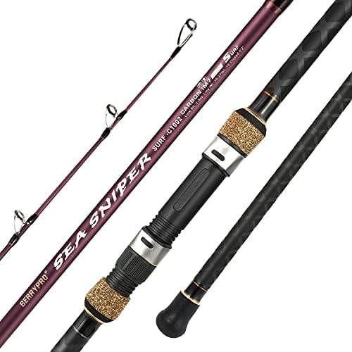 Berrypro Surf Spinning & Casting Fishing Rod Carbon Travel Fishing Rod by BERRYPRO