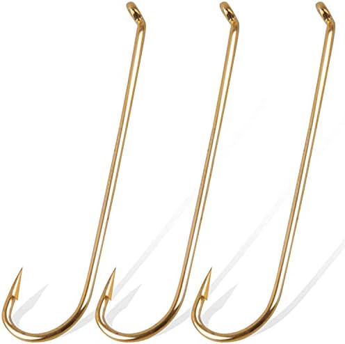 Fly Tying Hooks, 150pcs Streamer Hooks Dry Fly Fishing Hooks 2X Long Eye Down Nymph Fly Hooks Dry Wet Nymph Shrimp & Pupa, Streamer, Caddis, Scud Flies Jig Fishing Hooks by SILANON