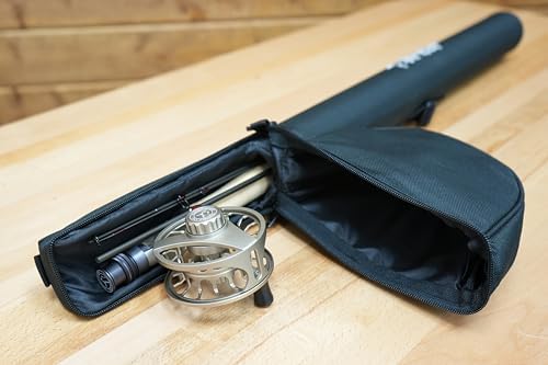 Kingfisher Fly Fishing Fly Rod and Reel Case, Black - Image 4