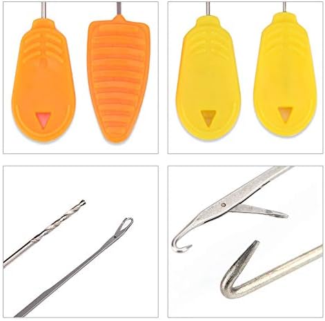 plplaaoo Fishing Bait Needles Stainless Steel Plastic 4 in 1 Design Baiting Hook Stringer Drill Needles for Carp Fishing Anglers Accessories - Image 2