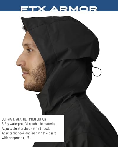 FROGG TOGGS Men's FTX Armor Waterproof Fishing Rain Jacket for Anglers - Image 5