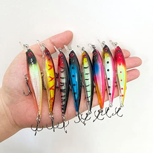 Fishing Lures Kit Set, Baits Tackle Including Crankbaits, Topwater Lures, Spinnerbaits, Worms, Jigs, Hooks, Tackle Box and More Fishing Gear Lures for Bass Trout - Image 6