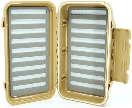 Kingfisher Large Waterproof Fly Box Great for Streamers and Saltwater Flies - Image 2