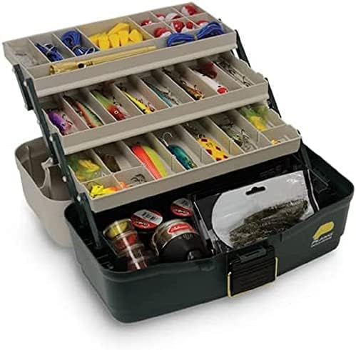 Plano Eco Friendly 3 Tray Tackle Box, Premium Tackle Storage by PLANO%C2%AEOutdoors