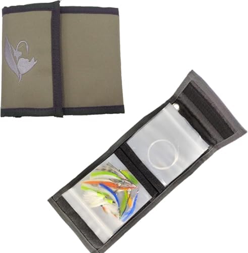 Aventik 10 Pockets Fishing Tackle Binder LeaderTippet Line Leader Wallet - Image 4