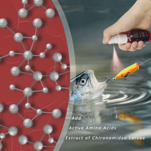 EUPHENG Fish Attractant Spray, for Fishing Bait or Lure, Ultimate Year-Round Effective, Add Active Amino Acids to Enhance Smell and Attract Bites, Suitable for Multi Fish and Fishing Styles - Image 2