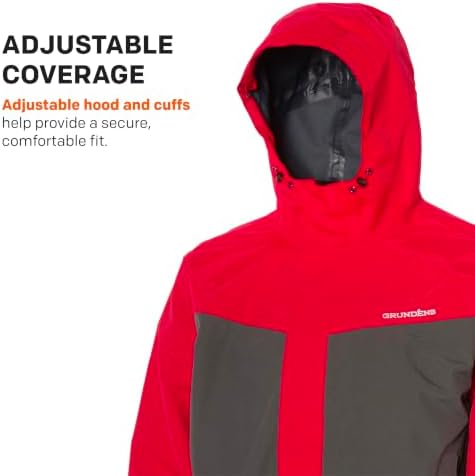 Grundéns Men's Full Share Fishing Jacket - Image 4