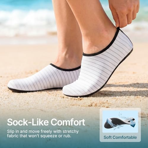 Water Shoes for Women Men Quick-Dry Aqua Socks Swim Beach Outfits Barefoot - Image 4