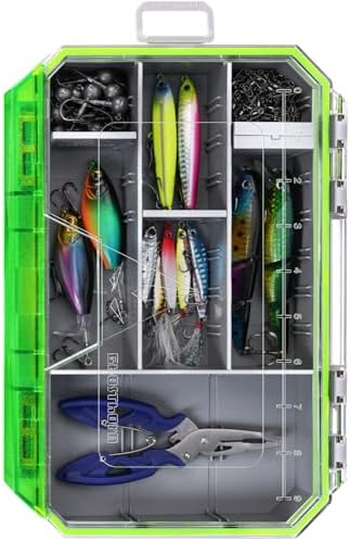 Ghosthorn Waterproof Fishing Tackle Box Trays Organizer Lure Storage 3600*1 by Ghosthorn