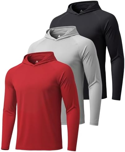 ZITY Men's Lightweight Pullover Hoodie UPF 50+ Fishing Shirts Sweatshirt by ZITY