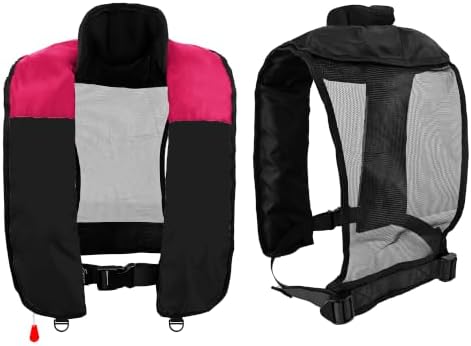 Manual Inflatable Life Jacket,Preserver PFD for Adults,Life Vest for Adults,Supports Weight up to 330 pounds - Image 3