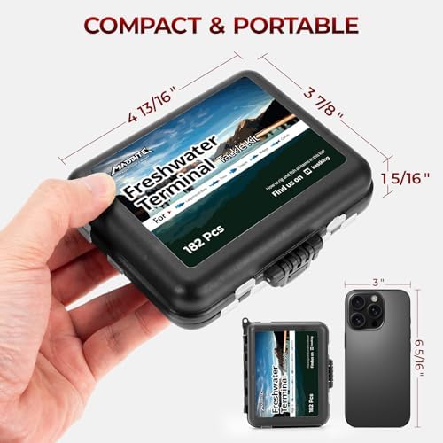 MadBite by KastKing Compact Fishing Tackle Kit for Bass Trout Panfish - Image 2
