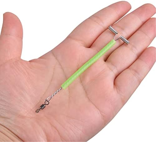 Stainless Steel Fishing Lures Wire Leader Trace Luminous Tube Fishing Rigs - Image 6