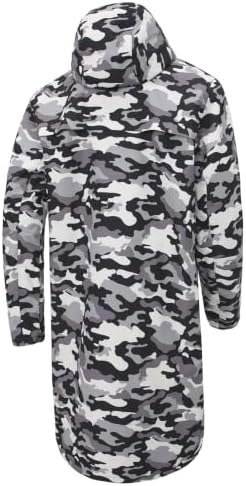 NORDIC OUTLAND Rain Jacket Men,Waterproof Breathable Long Raincoat with Hood Mesh Lining,Windbreaker for outdoor activities - Image 2