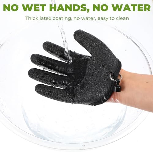 Ptwola 2 Pcs Fishing Gloves with Magnet Release - Image 3