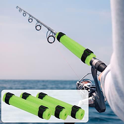Fishing Rod Float, Floating Rod Butt Cushion, Fishing Float Tube Accessories, Kayak Fishing Rod Floater for Prevent the Narrow Rod Goes Overboard(Include Fastening Straps) - Image 2