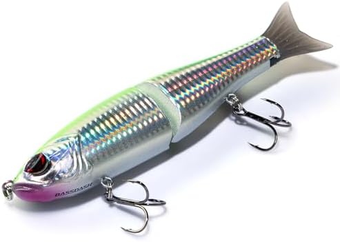 Bassdash SwimShad Glide Baits Jointed Swimbait Bass Pike Salmon Trout Muskie Fishing Lure - Image 6