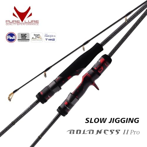PURELURE Boldness One-piece Jigging Rods Saltwater Fast Jigging Fishing Rod - Image 4