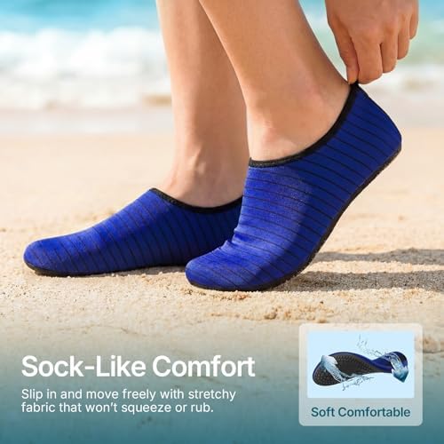 Water Shoes for Women Men Quick-Dry Aqua Socks Swim Beach Outfits Barefoot - Image 4