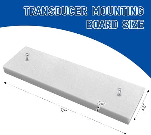 Boat Transducer Mounting Plate Transom Mounting Board for Fish Finders - Image 3