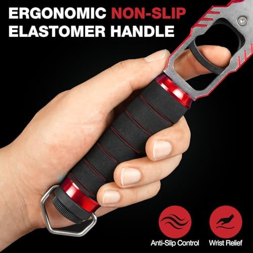 Ghosthorn Fish Lip Gripper with Scale 40lb Aluminum Alloy Fishing Grabber - Image 5