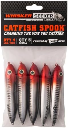 Rattling Catfish Spook Float Pack - Small/Medium/Large - Multi Color Options by Whisker+Seeker