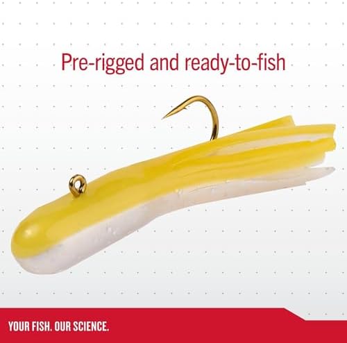 Berkley PowerBait Pre-Rigged Atomic Tubes Fishing Soft Bait - Image 3
