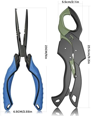 Fish Gripper 9.2",Fishing Pliers,Fishing Tool Kit - Image 7