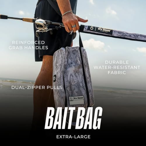 6th Sense – Bait Bag Fishing Tackle Storage Organizer, Water-Resistant Bag - Image 4