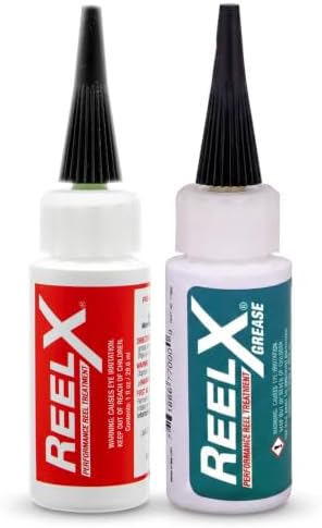 ReelX Fishin' Kit Combo, Marine-Grade Corrosion-Resistant Reel Oil and Grease Set with Precision Applicators for Bearings, Spinning, Baitcasting, Spincast, Fly, Trolling and Electric Reels, 1 oz Each by CorrosionX