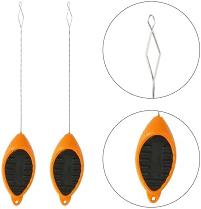 Fishing Baiting Rigging Needle Knot Puller Line Boilie Stop Needle Leader Line Knot Puller Tool - Image 7