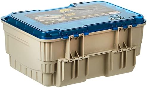 Plano 1349-00 Two Level Magnum 3449 Tackle Box, Sandstone/Blue, One Size - Image 4